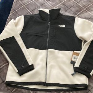 Men’s the north face jacket large new: denali  2 jacket gardenia white